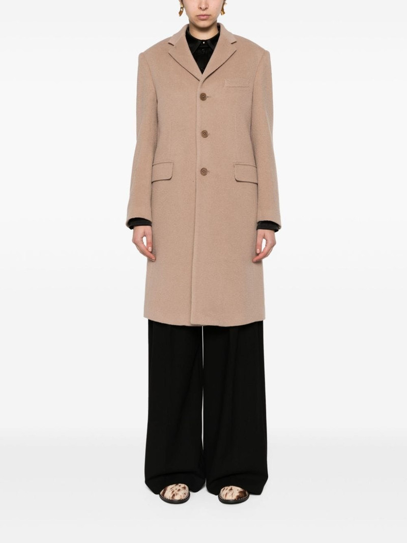 Aspesi single-breasted coat outlook