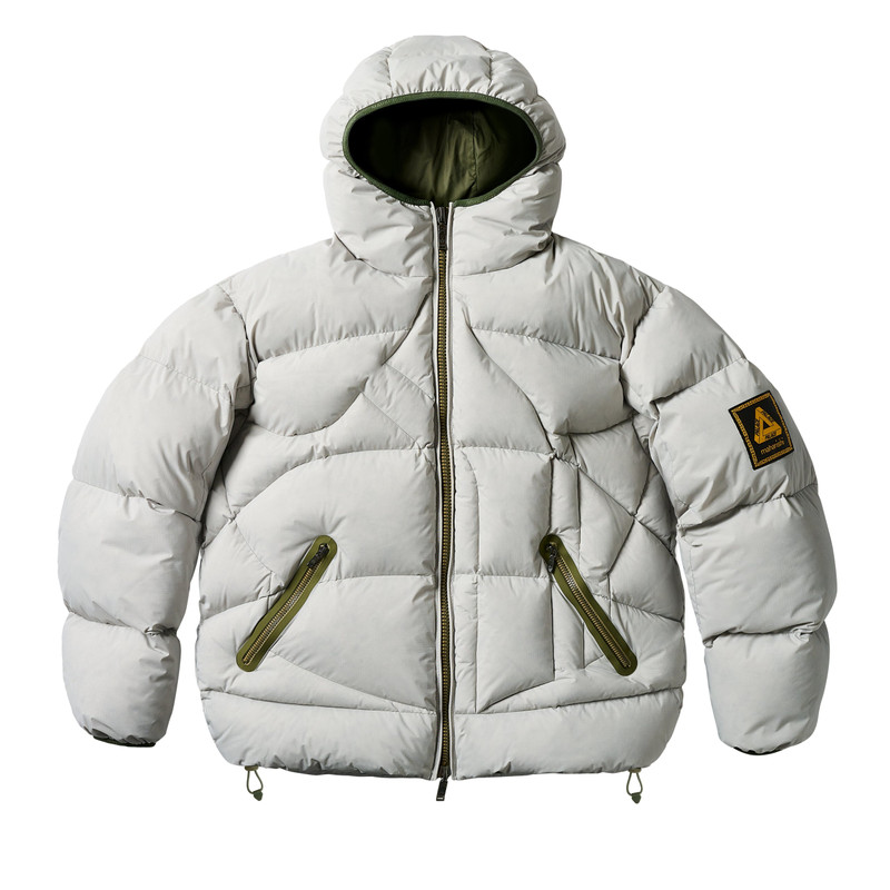 PALACE PALACE MAHARISHI TEMPLE PUFFA JACKET ICE outlook
