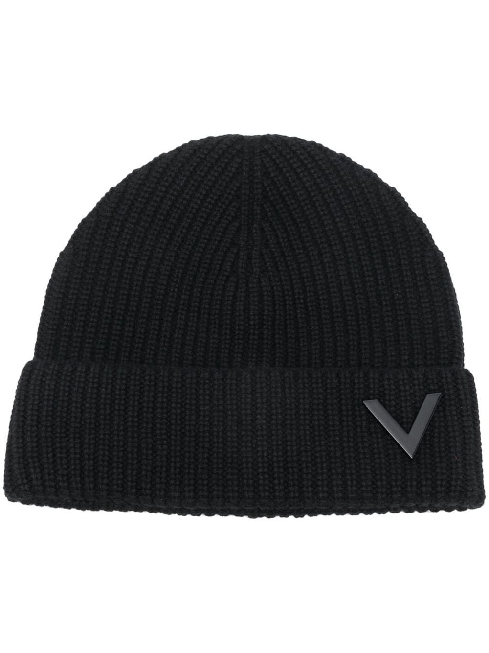Valentino Valentino Garavani Logo Beanie | balardi | REVERSIBLE