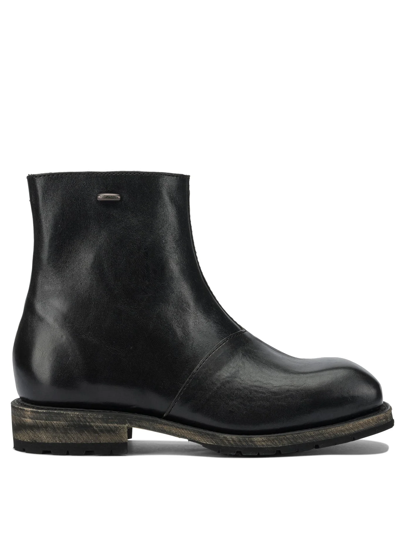 Our Legacy "engine" Zipped Ankle Boots - 1