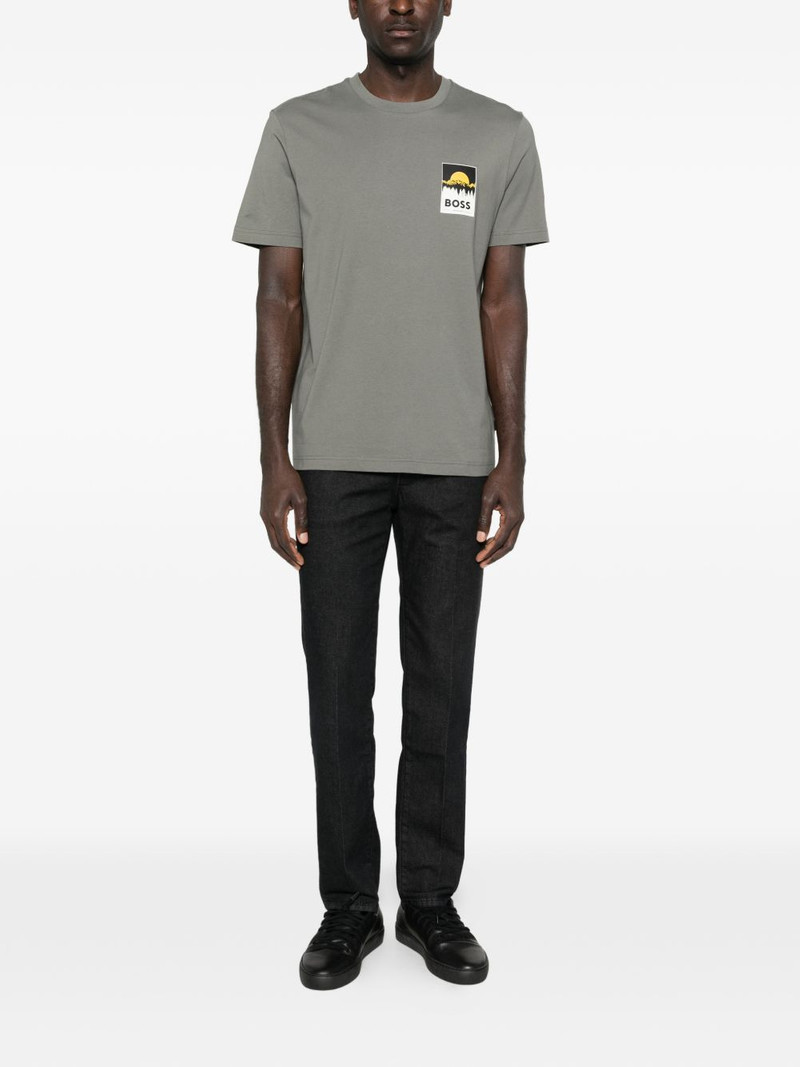 BOSS graphic-print T-shirt outlook