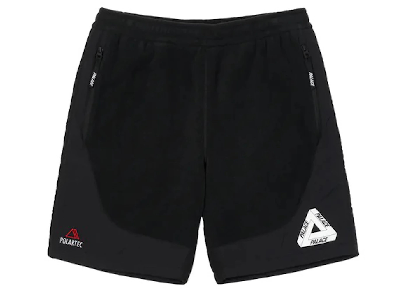 Palace Polartec Shell Shorts Black/Black - 1