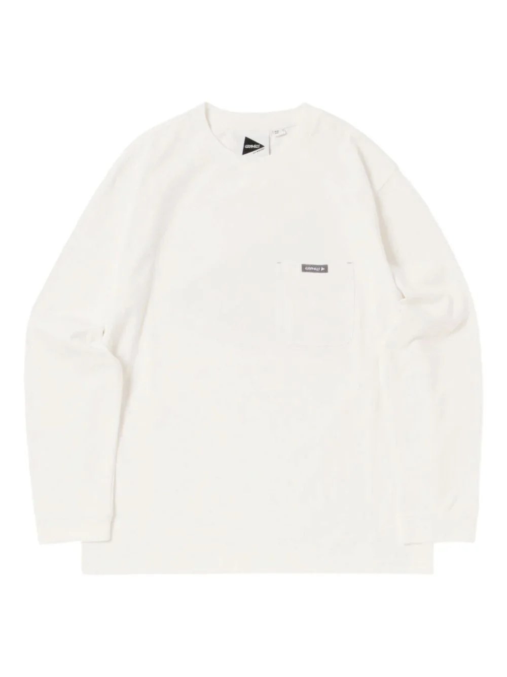 chest-pocket long-sleeve T-shirt - 1