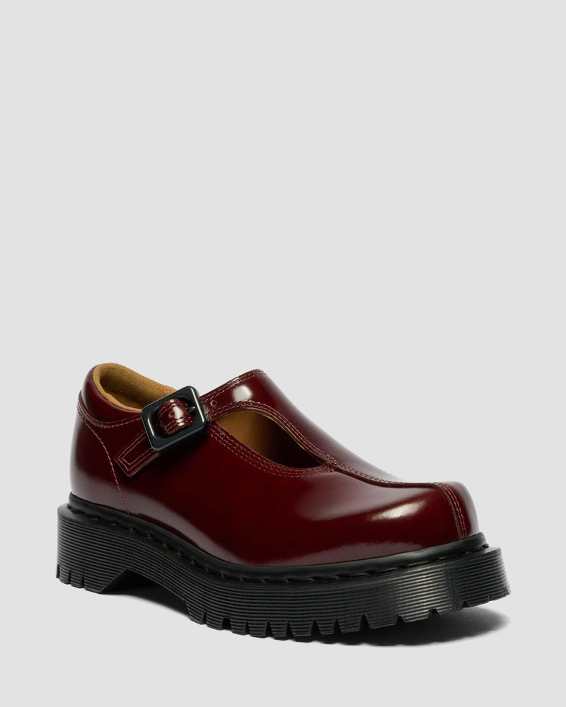 REJENA MARY JANE Laquered Leather Shoes 5
