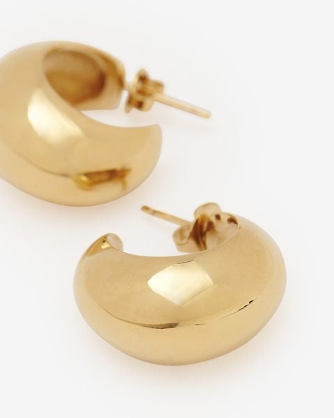 SHINY CRESCENT EARRINGS - 3