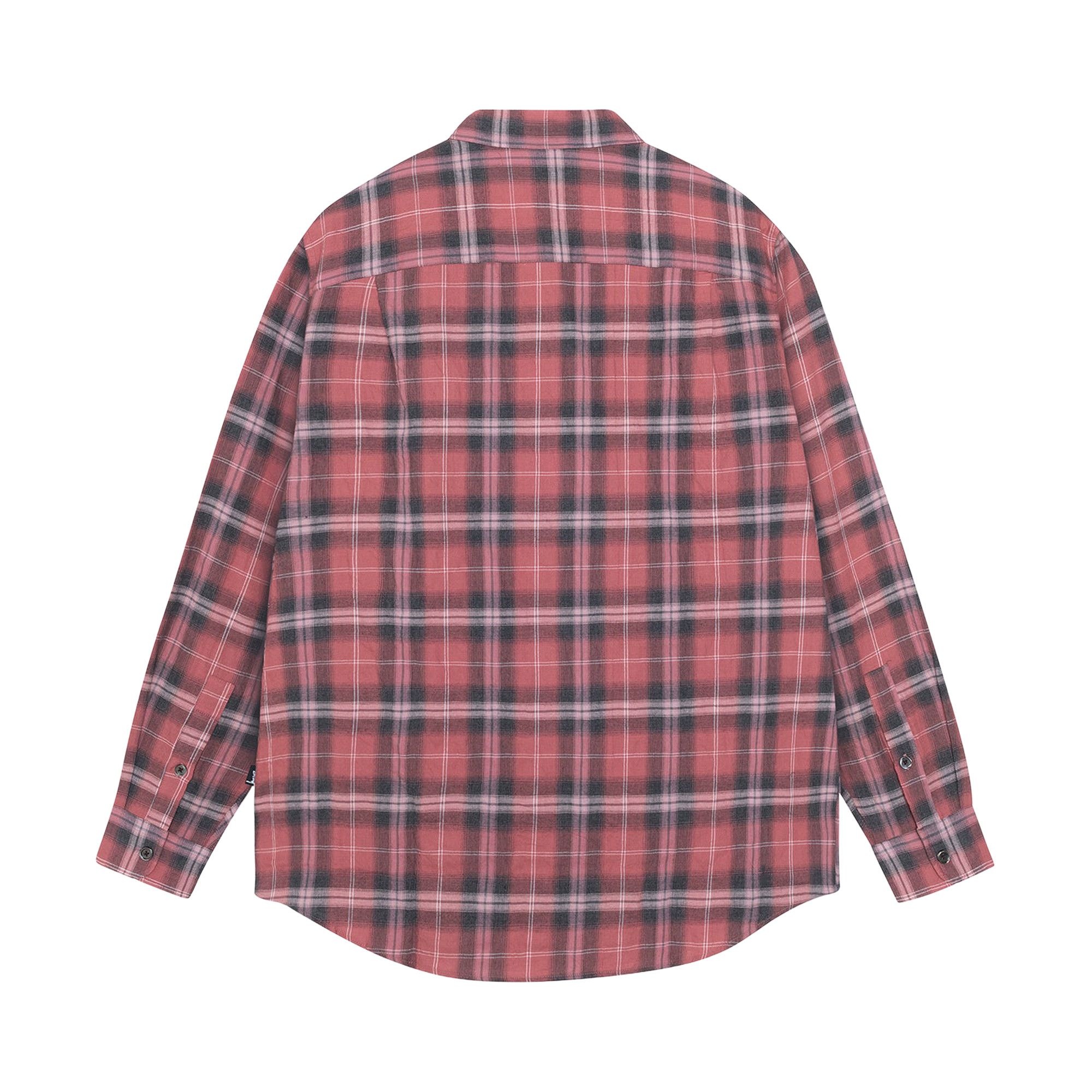 Stussy Beach Plaid Shirt 'Red' - 2