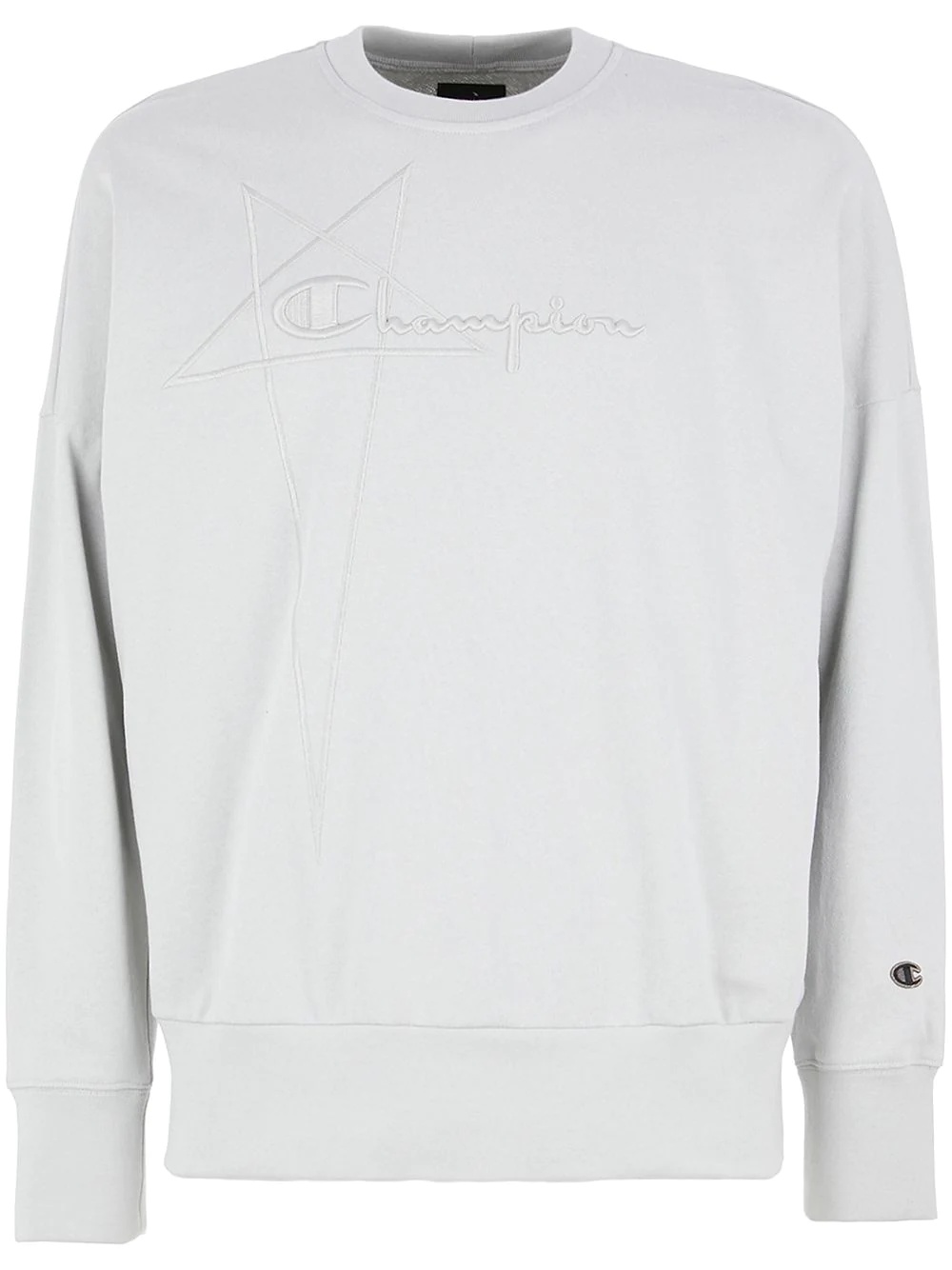 x Champion logo-embroidered sweatshirt - 1