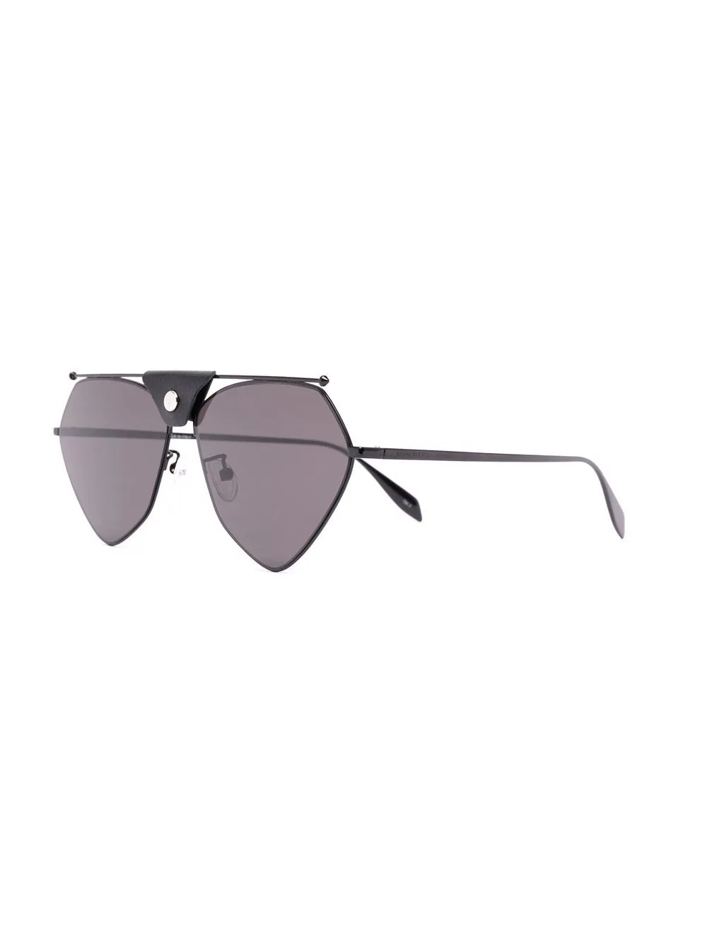 angular aviator sunglasses - 2