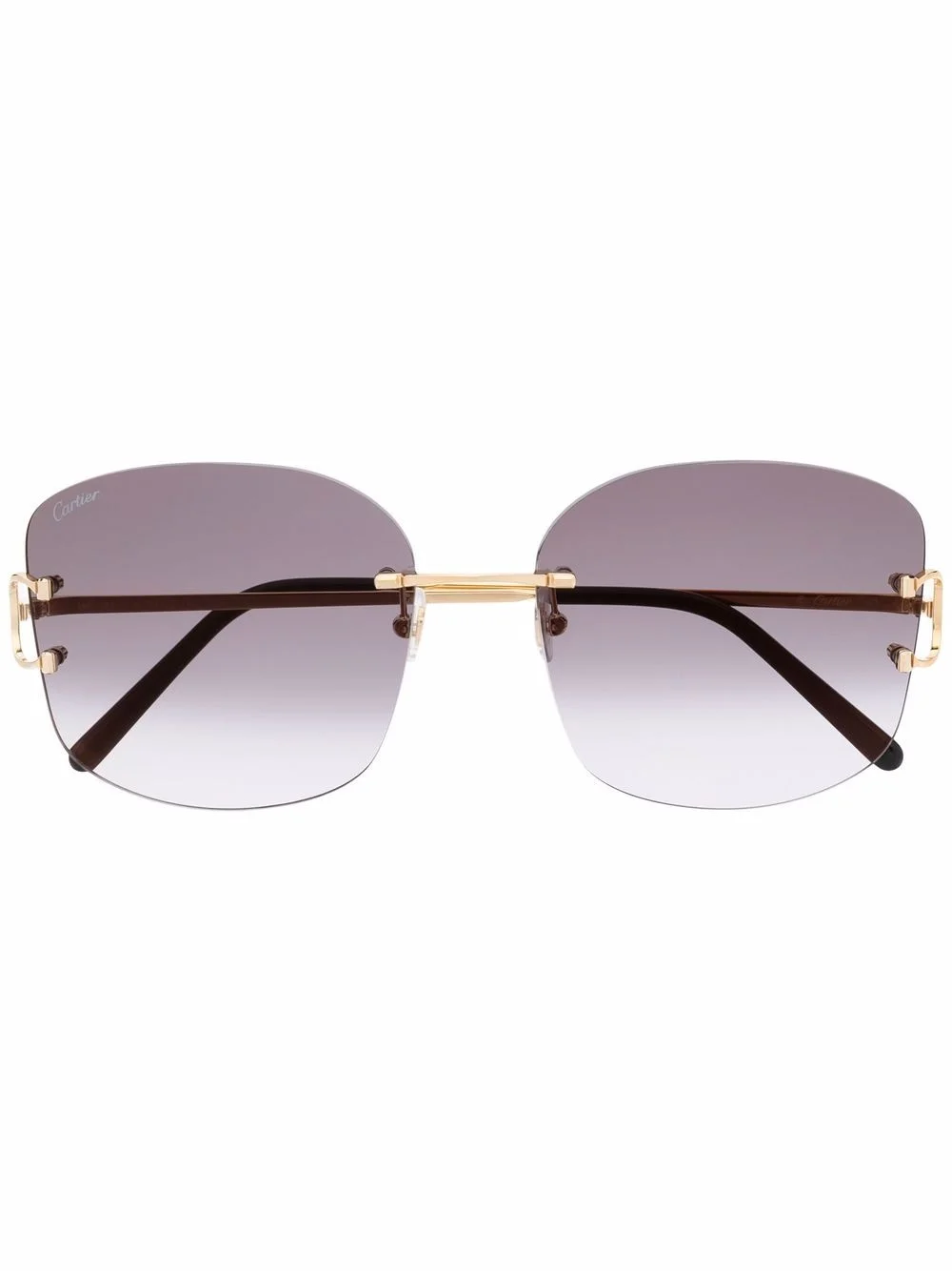 C Décor square-frame sunglasses - 1