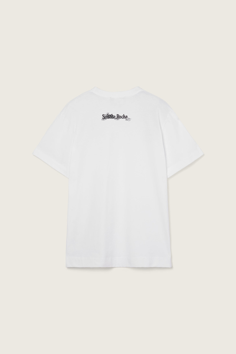 Simone Rocha Hare Illustration T-Shirt outlook