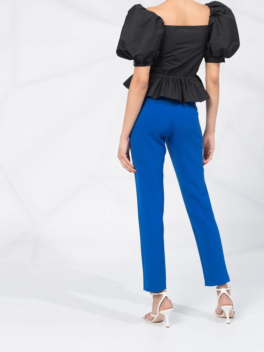 slim cropped trousers - 4