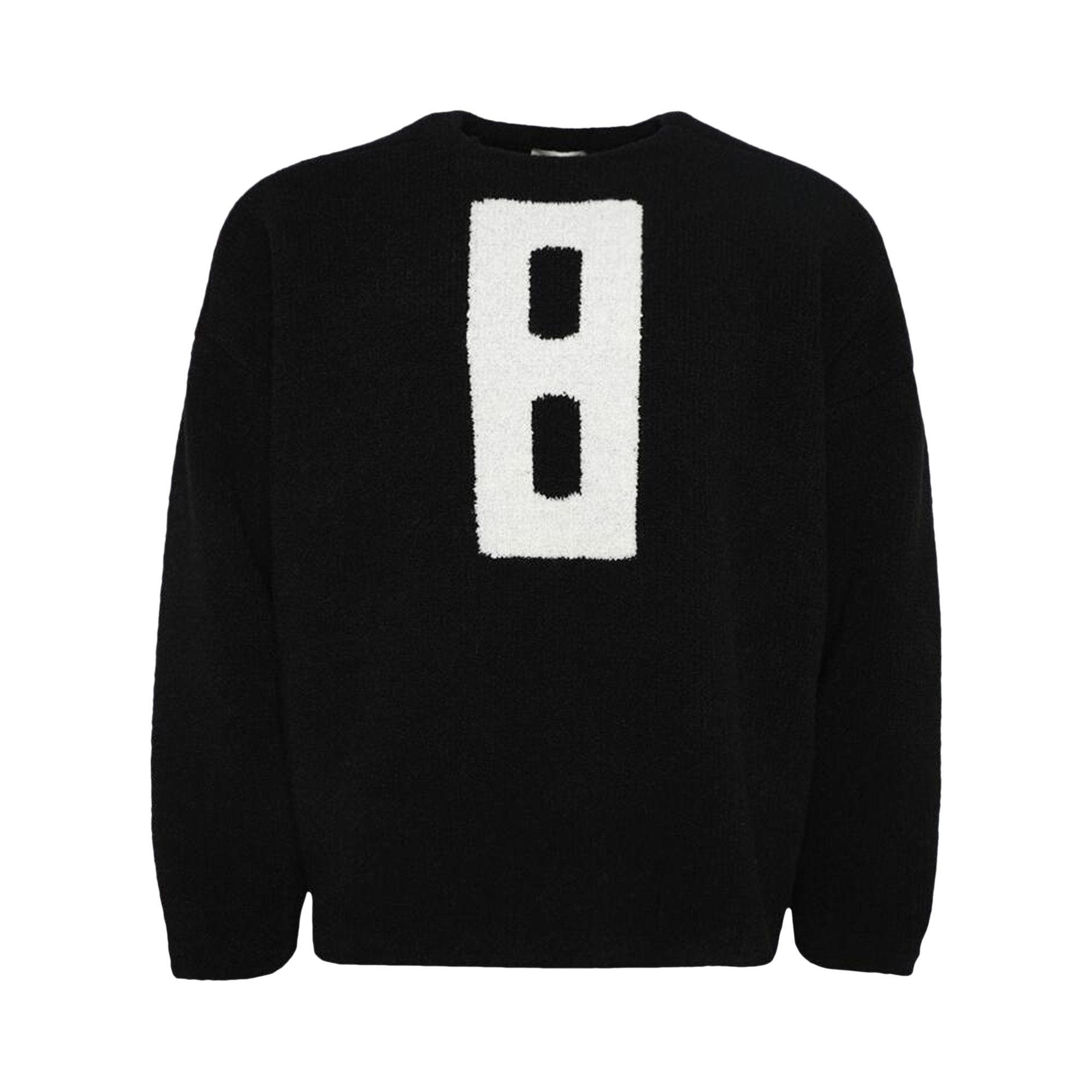 Fear of God Boucle Straight Neck Relaxed Sweater 'Black' - 1