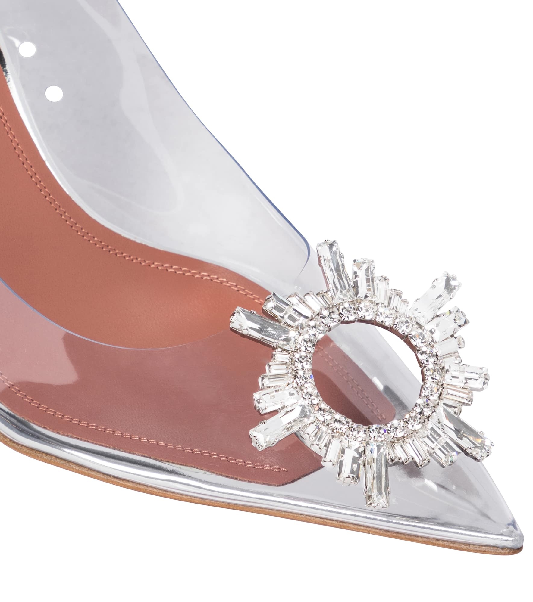 Begum embellished PVC pumps - 5