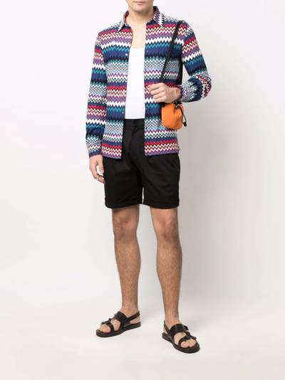 Missoni zigzag-pattern long-sleeve shirt outlook