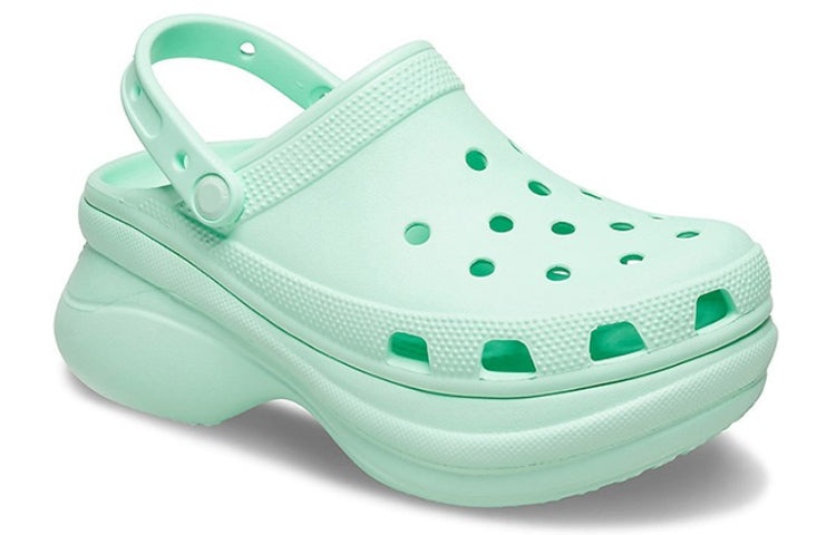 (WMNS) Crocs Classic Clog Retro Thick Sole Sandals Mint Green 206302-3TI - 3