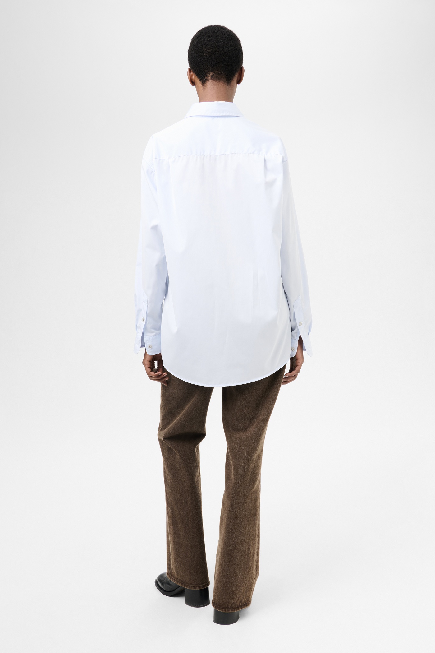 Favourite Shirt Dining Blue Poplin - 6