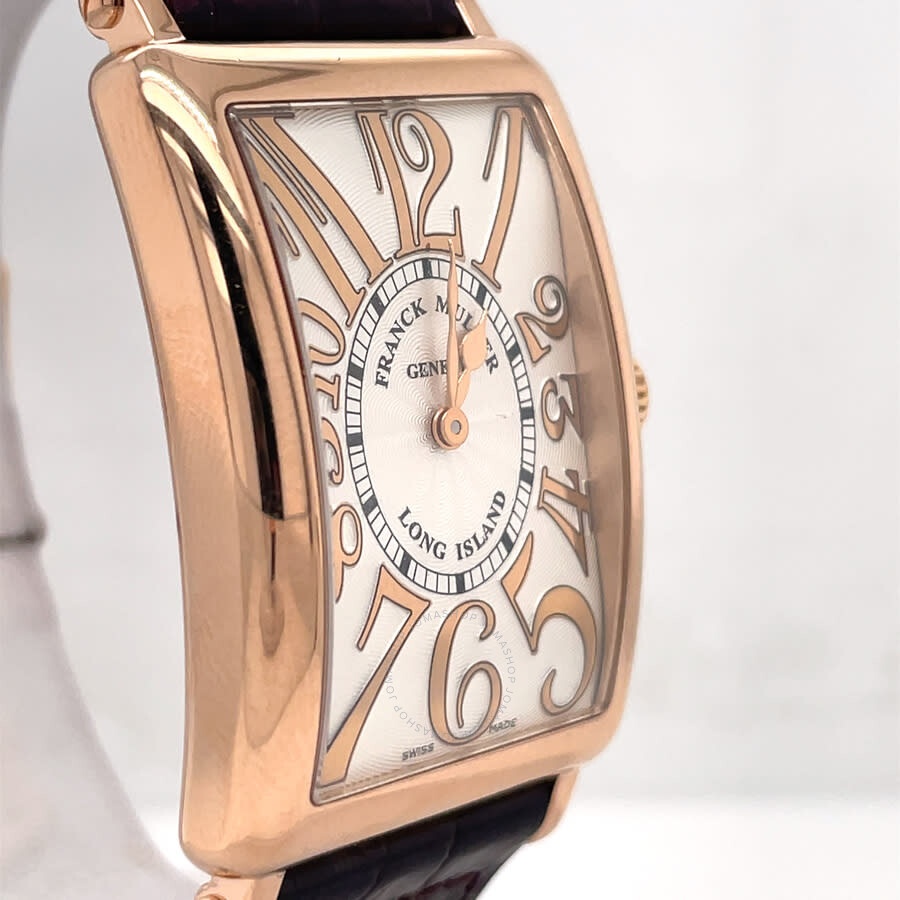 Pre-owned Franck Muller Long Island Quartz Silver Dial Ladies Watch 952 QZ REL - 3