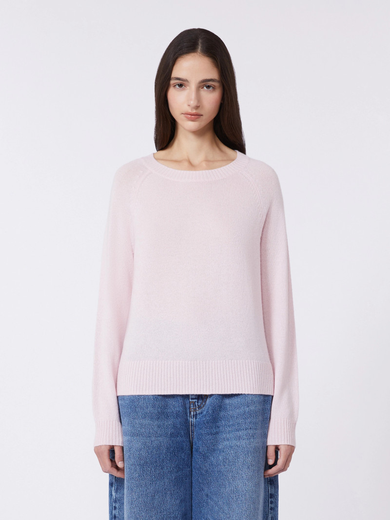 CICALA Cashmere crew-neck sweater - PINK 3