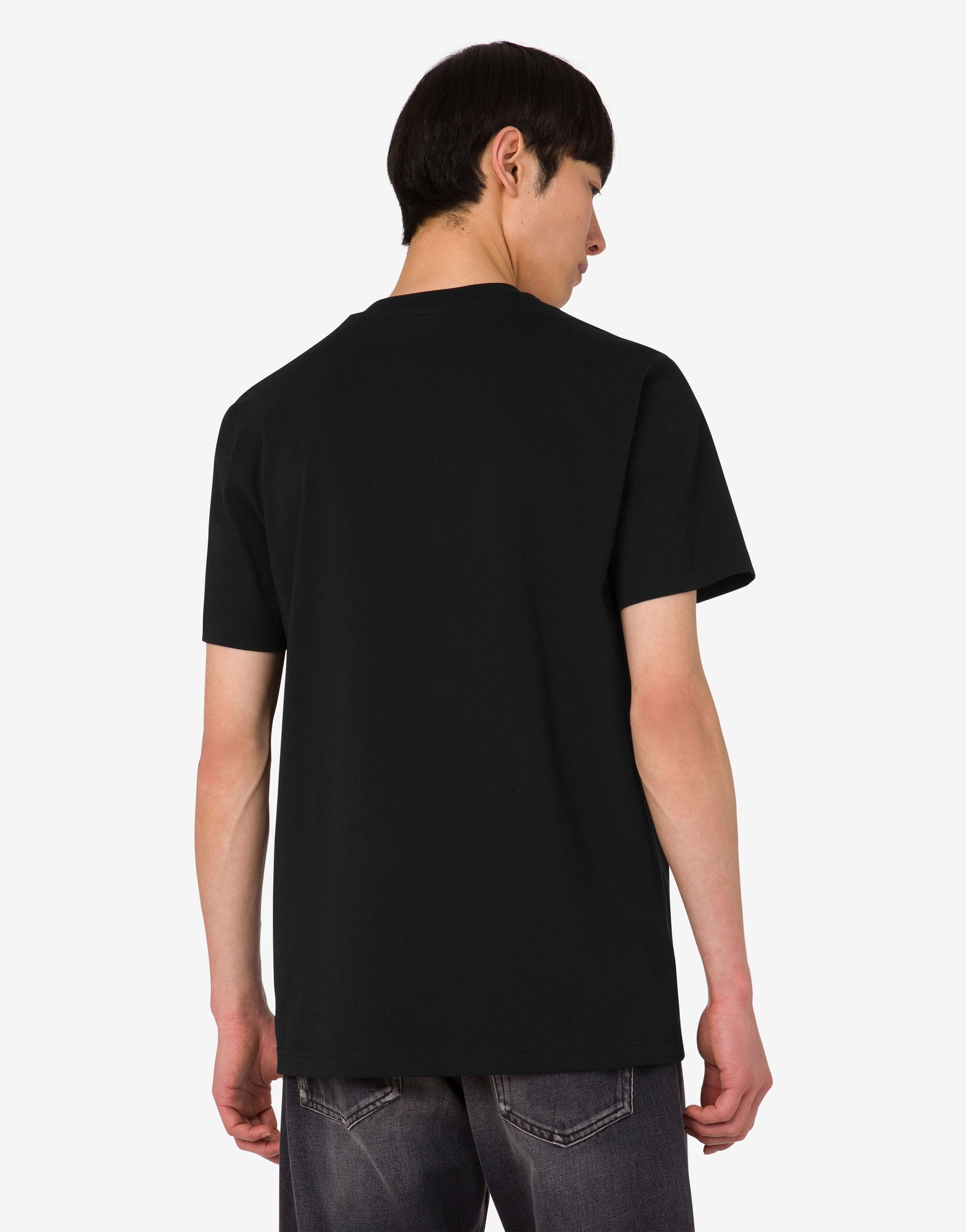EMBROIDERED ORGANIC COTTON JERSEY T-SHIRT - 3