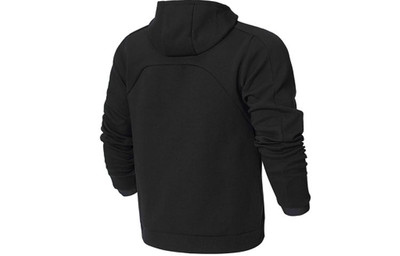New Balance New Balance Logo Sportswear Tech Fleece Windrunner Jacket 'Black' AMJ21178-BK outlook