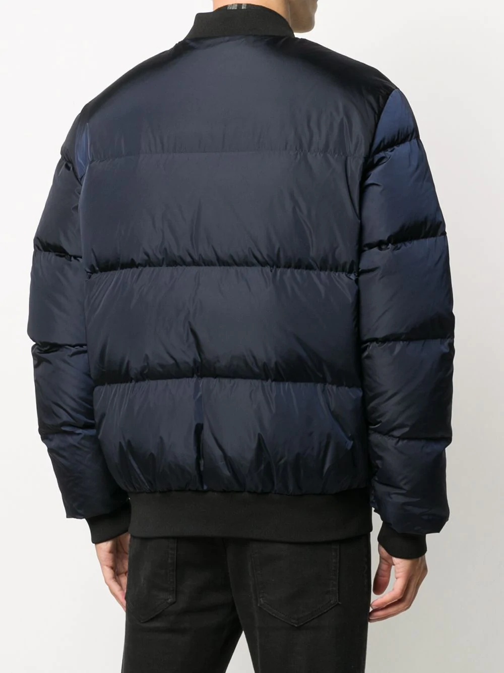 logo-print puffer jacket - 4