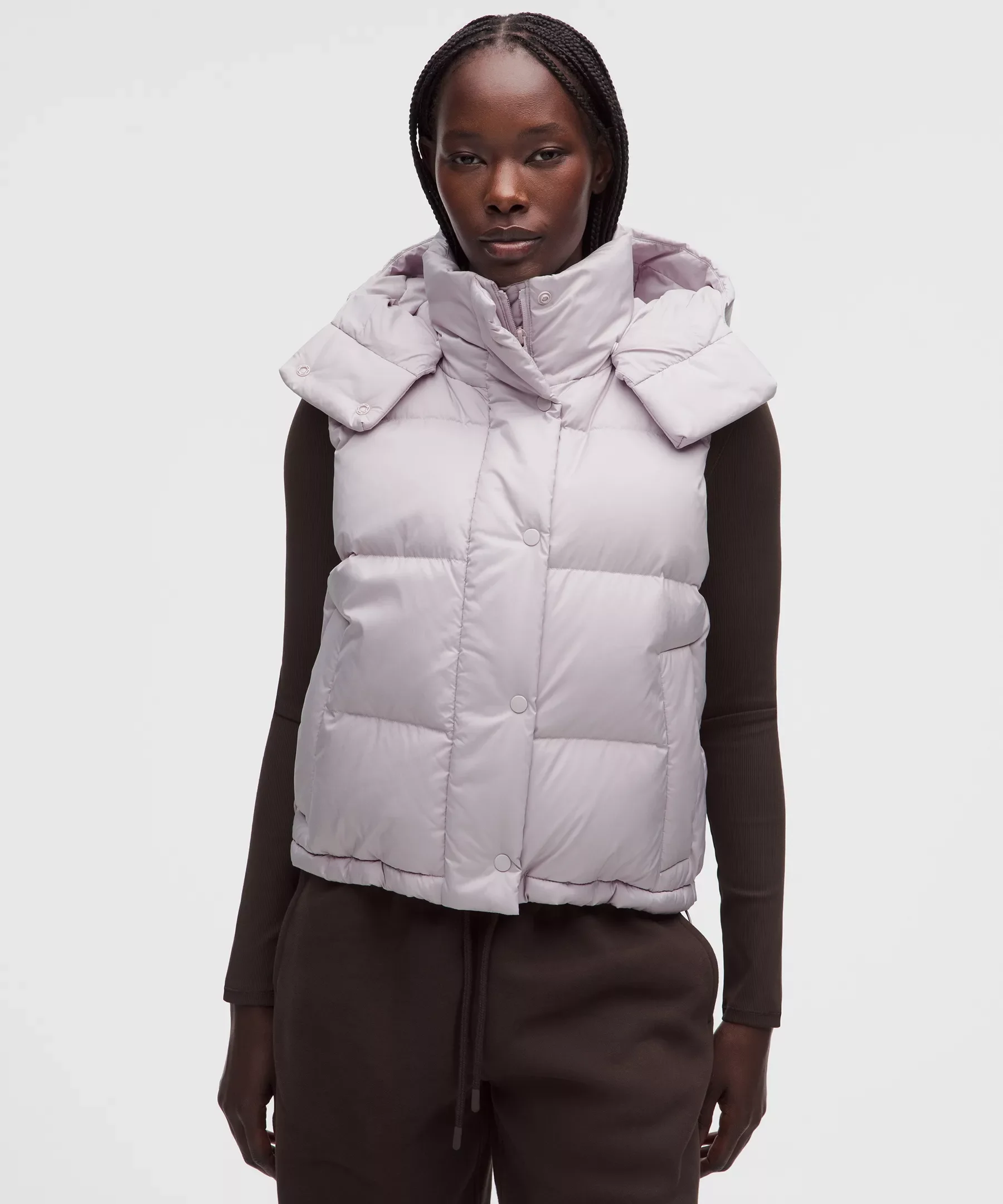 Wunder Puff 600-Down-Fill Cropped Vest - 1