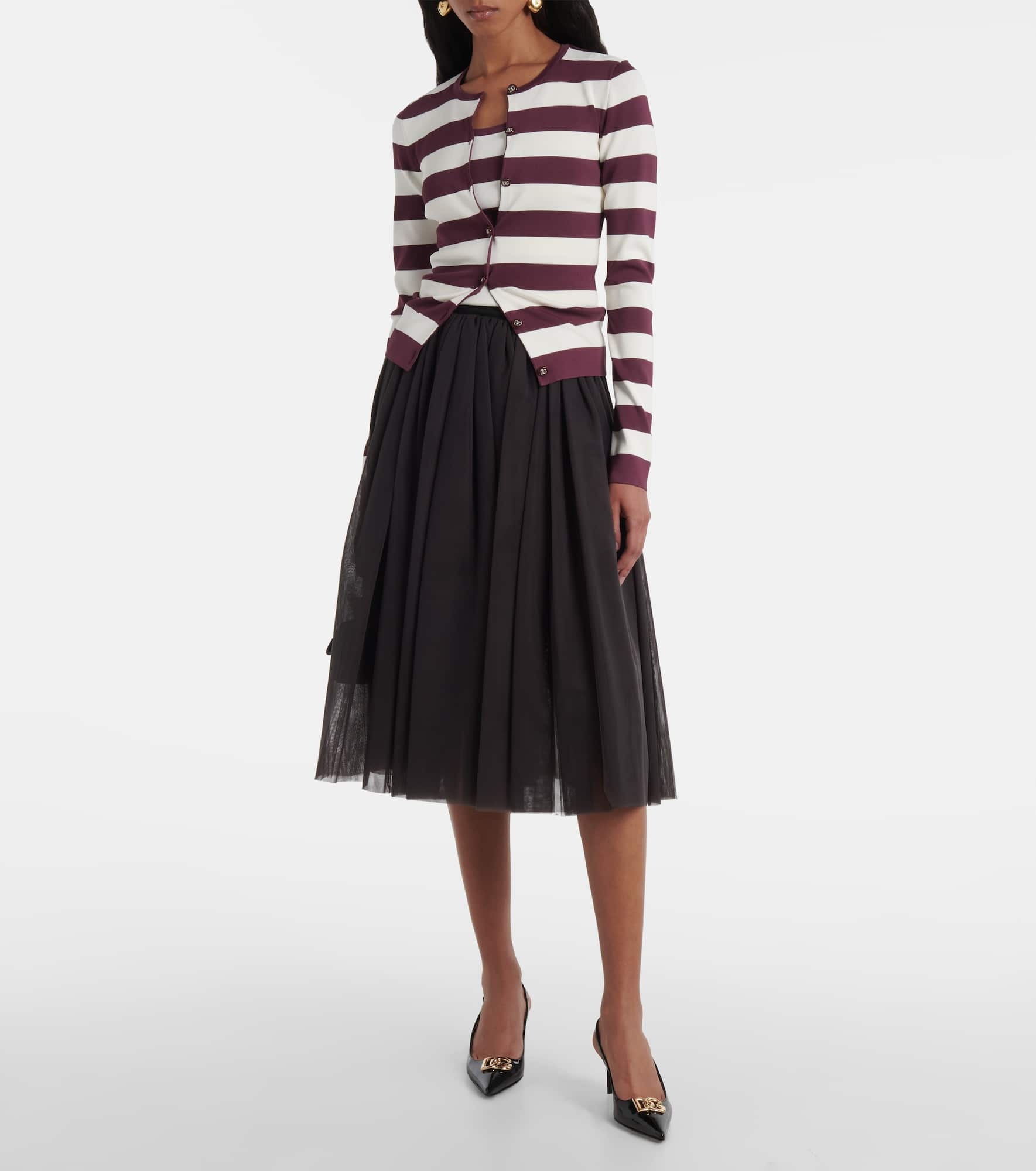 Striped cardigan - 2