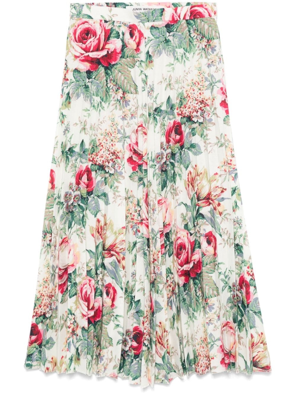 floral-print maxi skirt - 1