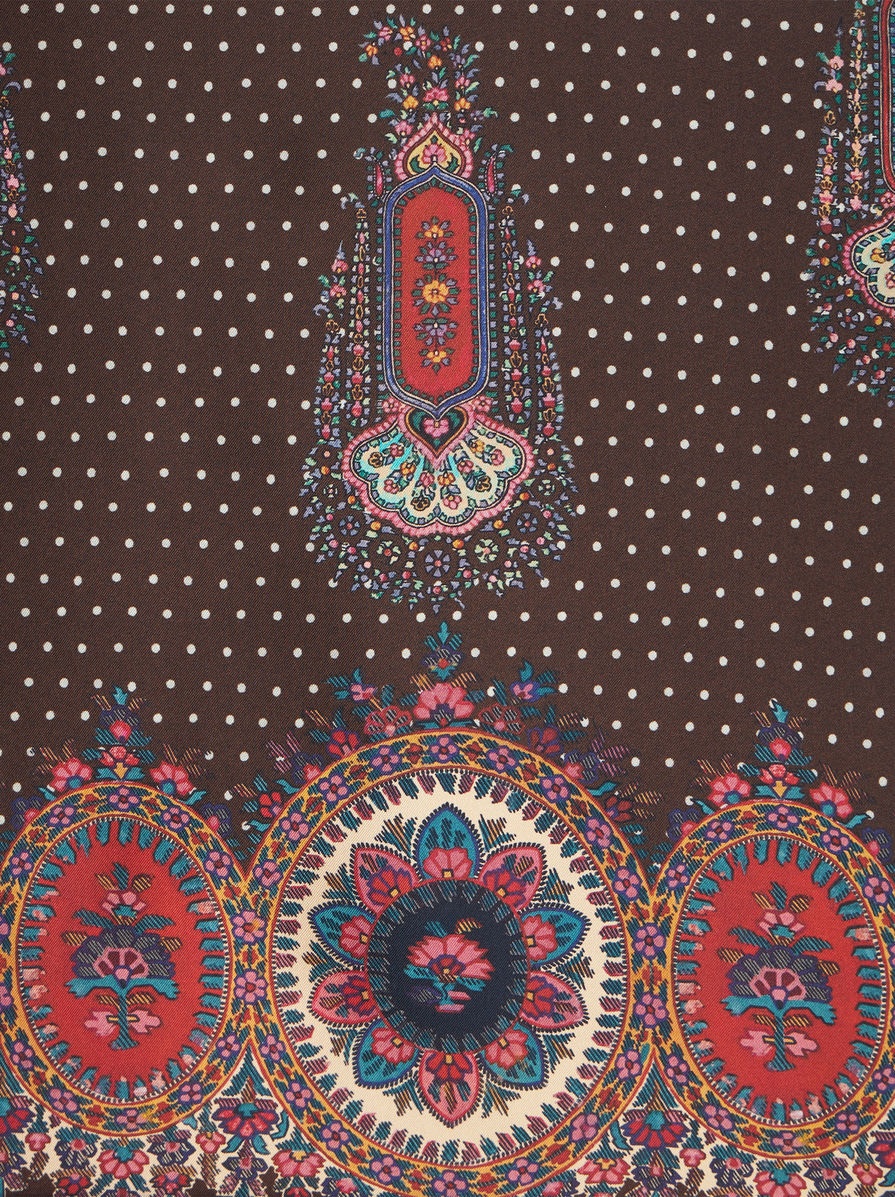 TWILL SHIRT WITH MEDALLIONS - 7