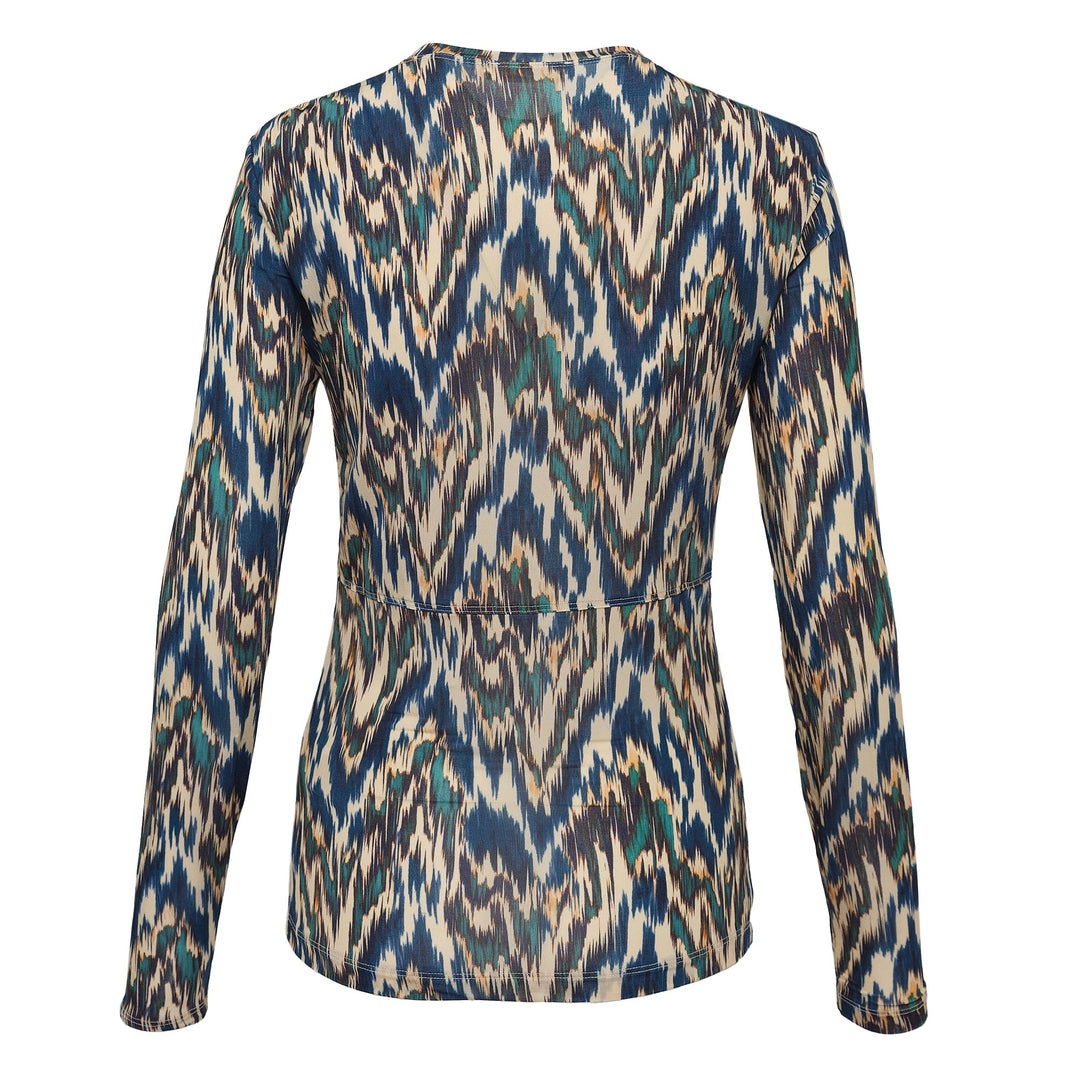 Neri Long Sleeve Ruched Top - 2
