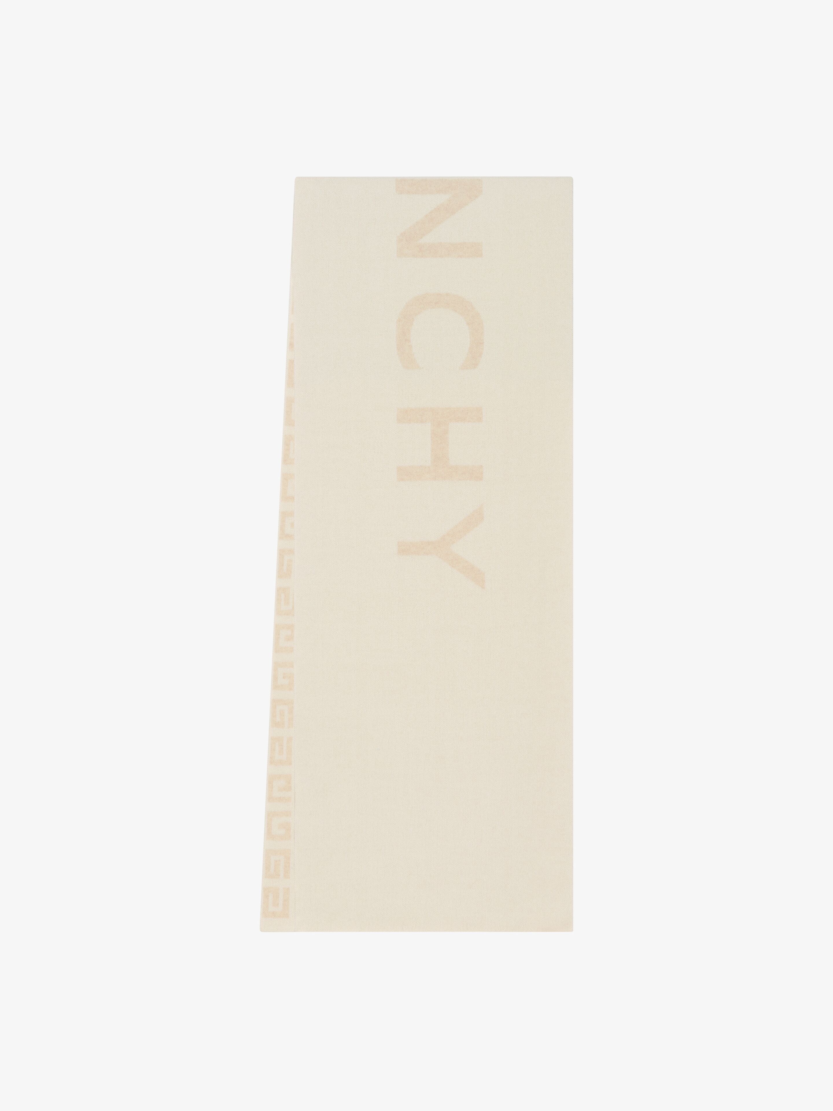 GIVENCHY 4G DOUBLE SIDED SCARF IN WOOL AND CASHMERE - 2