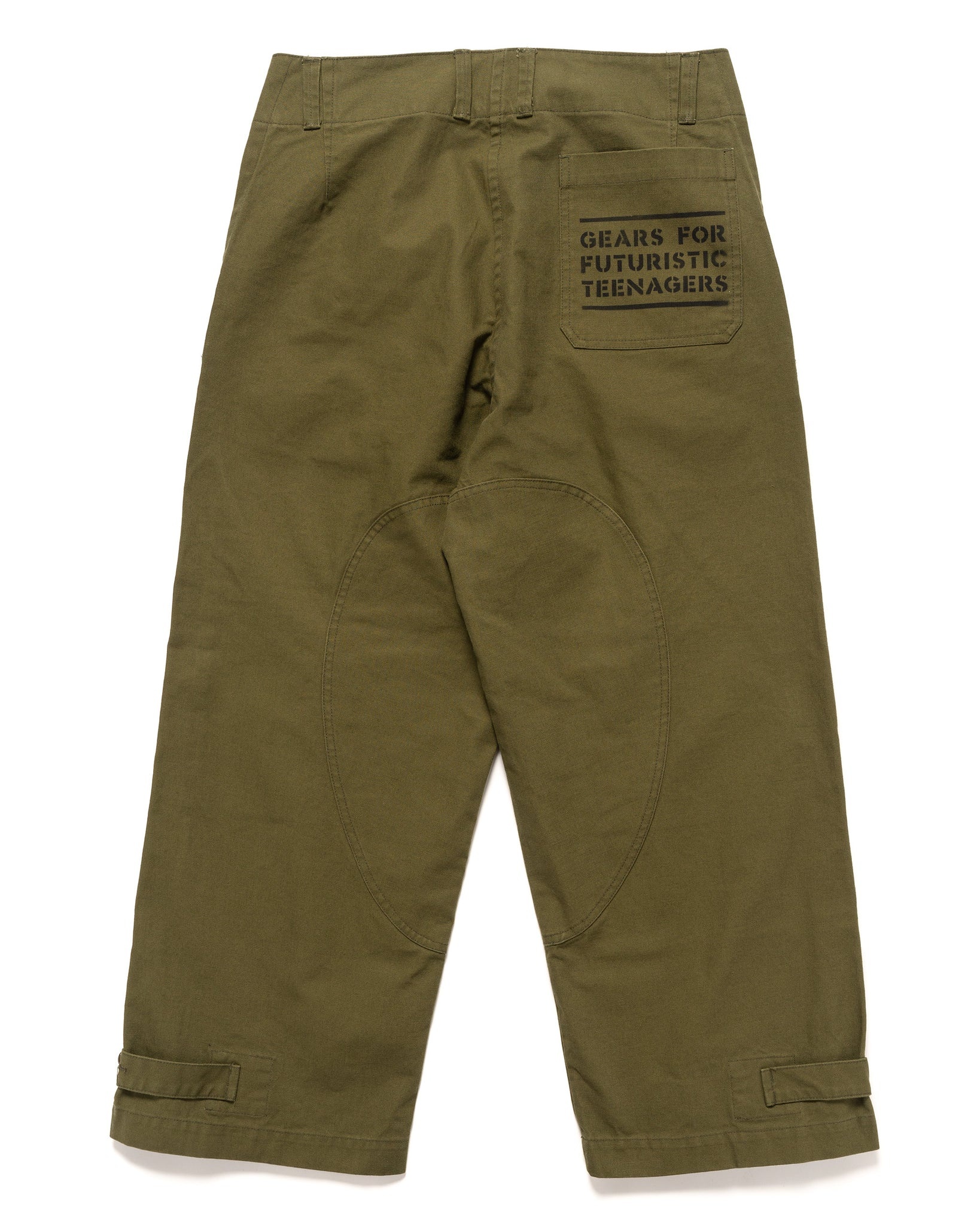 MILITARY MOTORCYCLE PANTS OLIVE DRAB - 5