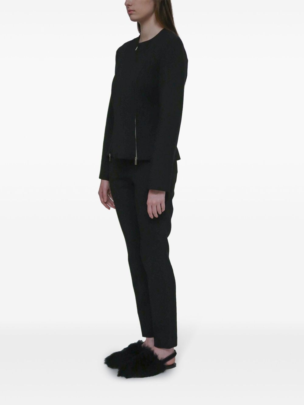 cropped skinny trousers - 3