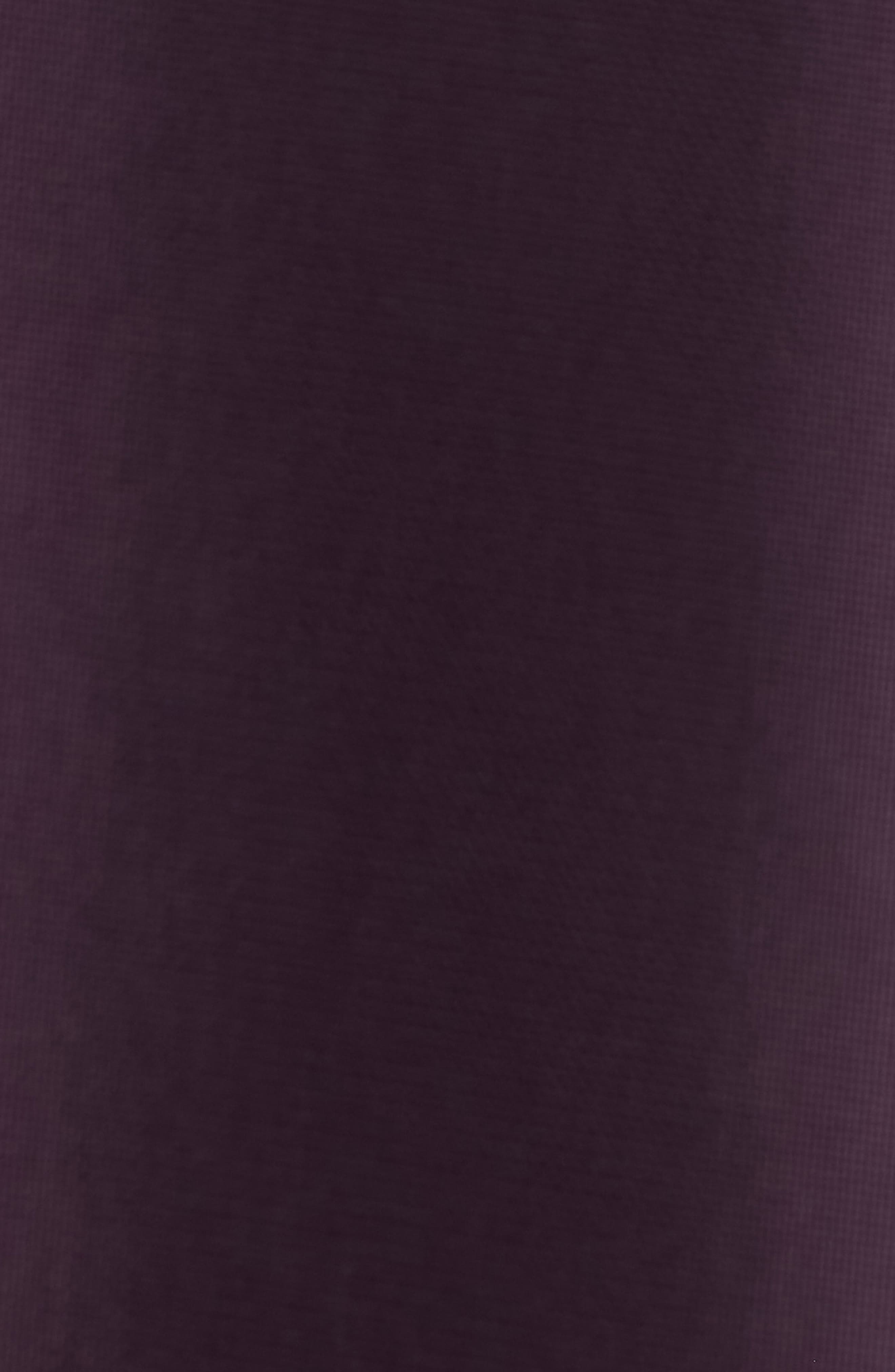 Balenciaga Logo Patch Oversize Nylon Bomber Jacket in 5441 New Aubergine at Nordstrom - 6