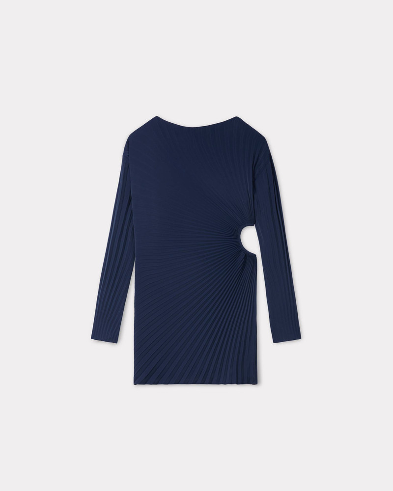 KENZO Sun-ray pleats short dress outlook