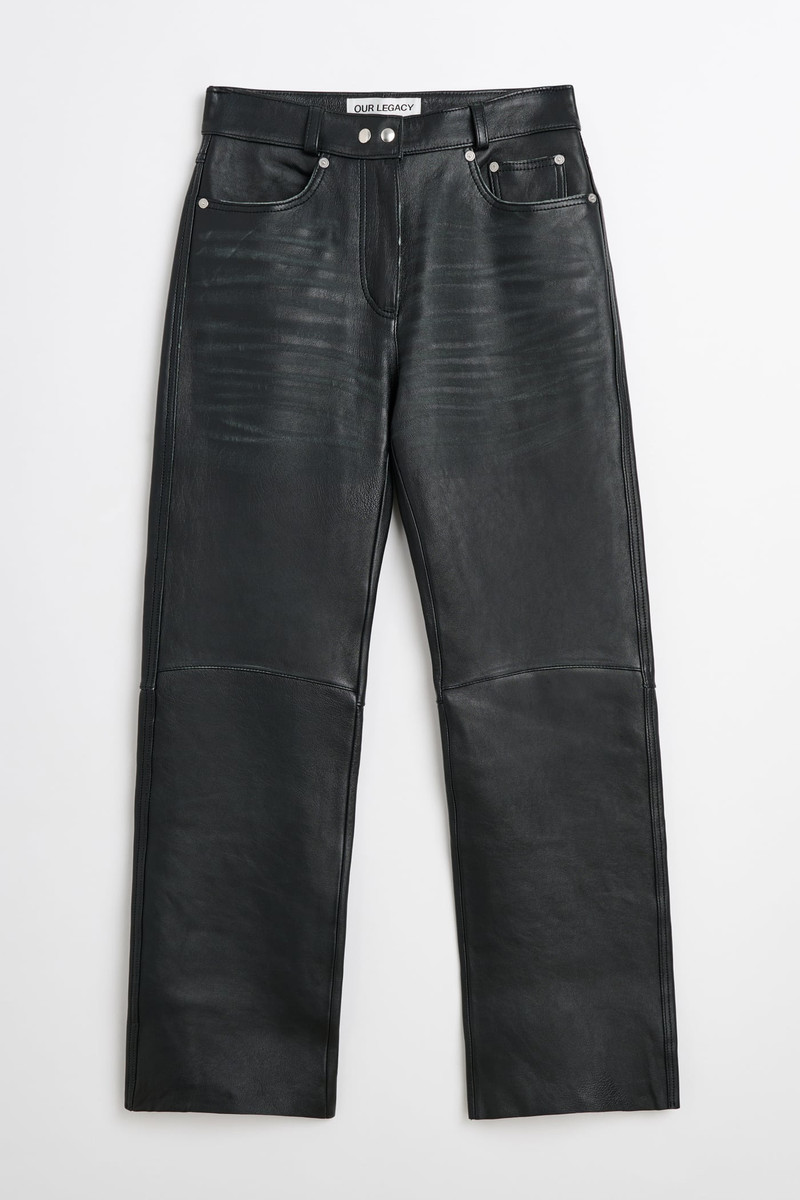 Wata Cut Whisker Black Buffed Lambskin 1