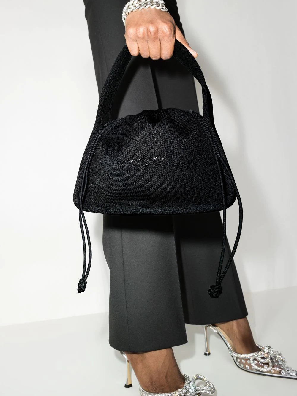 Ryan Small Bag In Rib Knit - 5