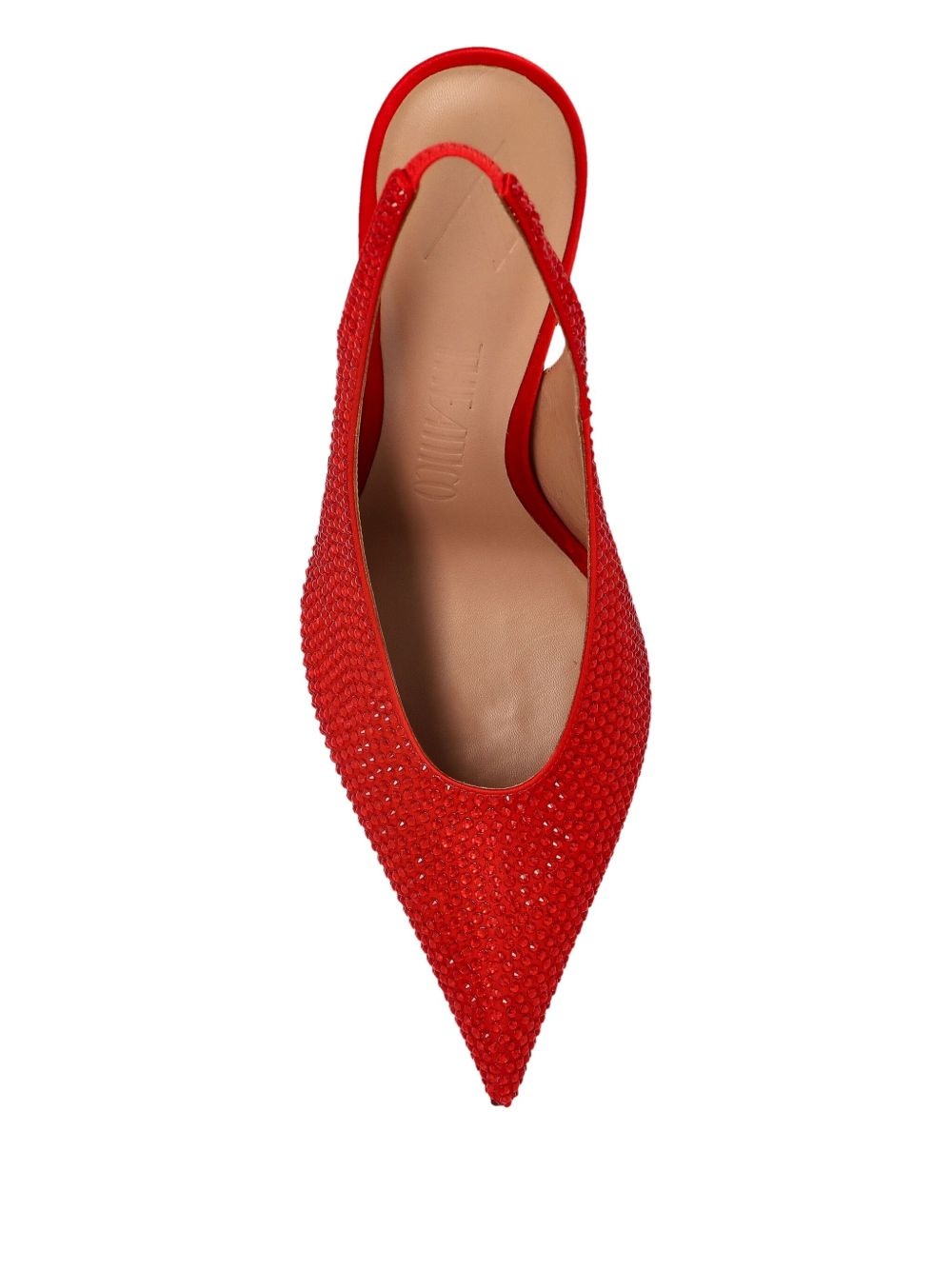 95mm Viper crystal-embellished slingback pumps - 4