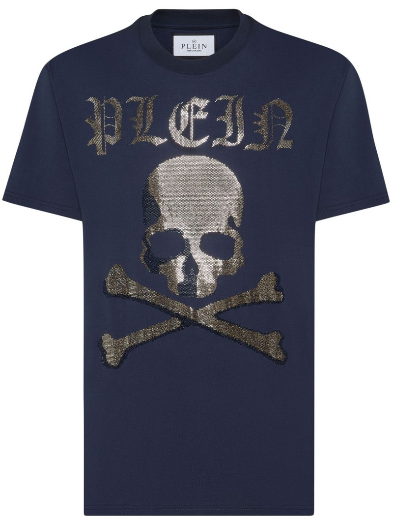 Strass Skull & Bones T-shirt 1