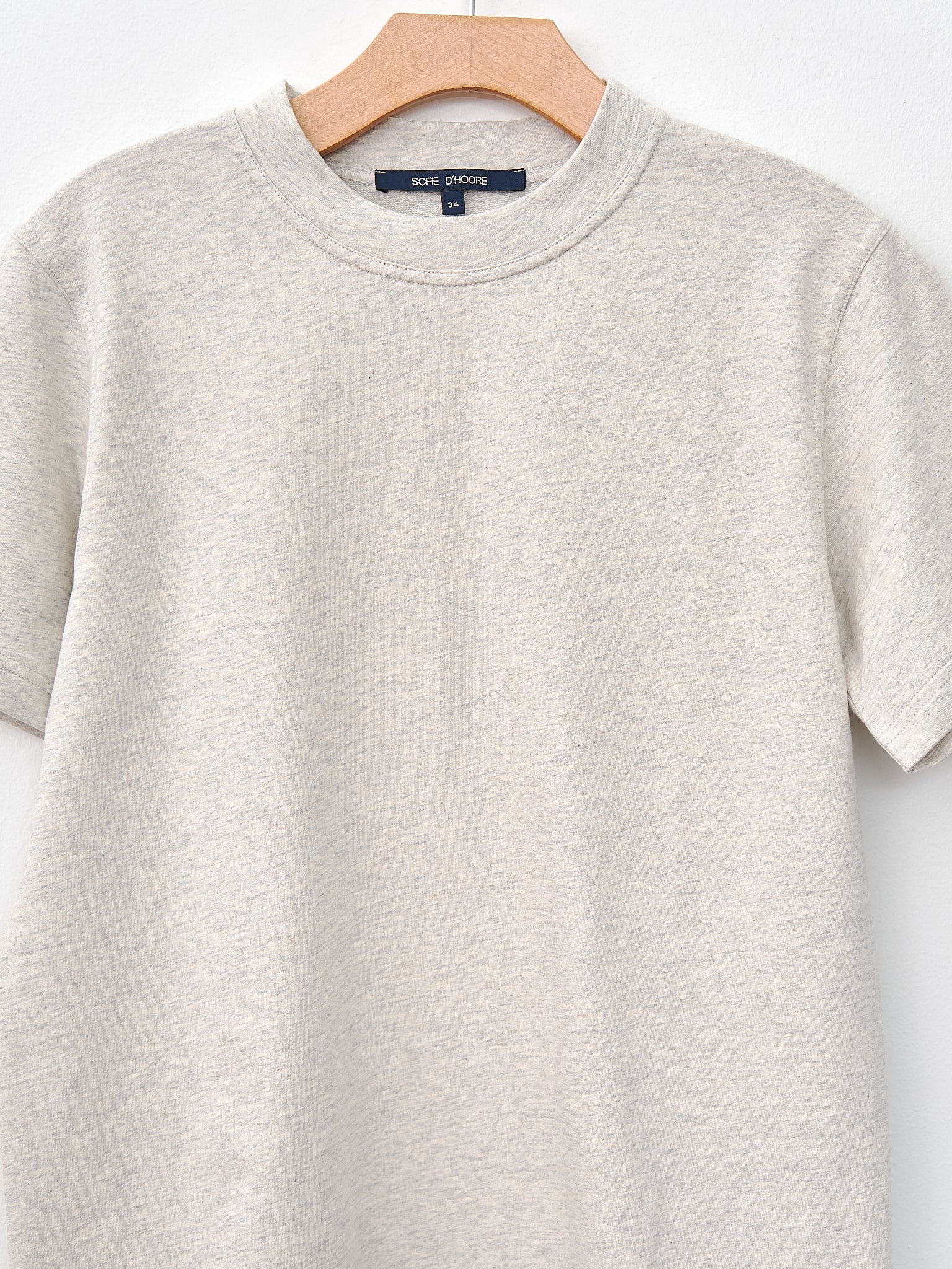Tag Tee - Pearl Melange - 5