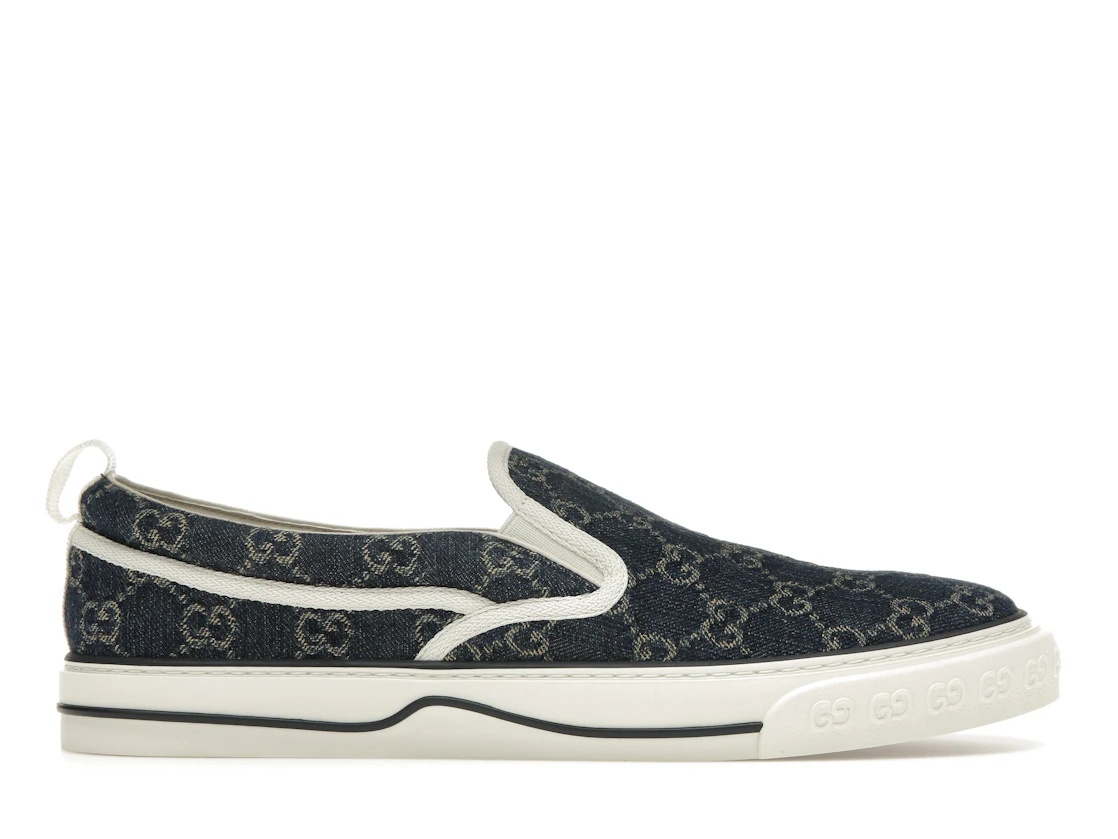 Gucci Tennis 1977 Slip On Denim - 1