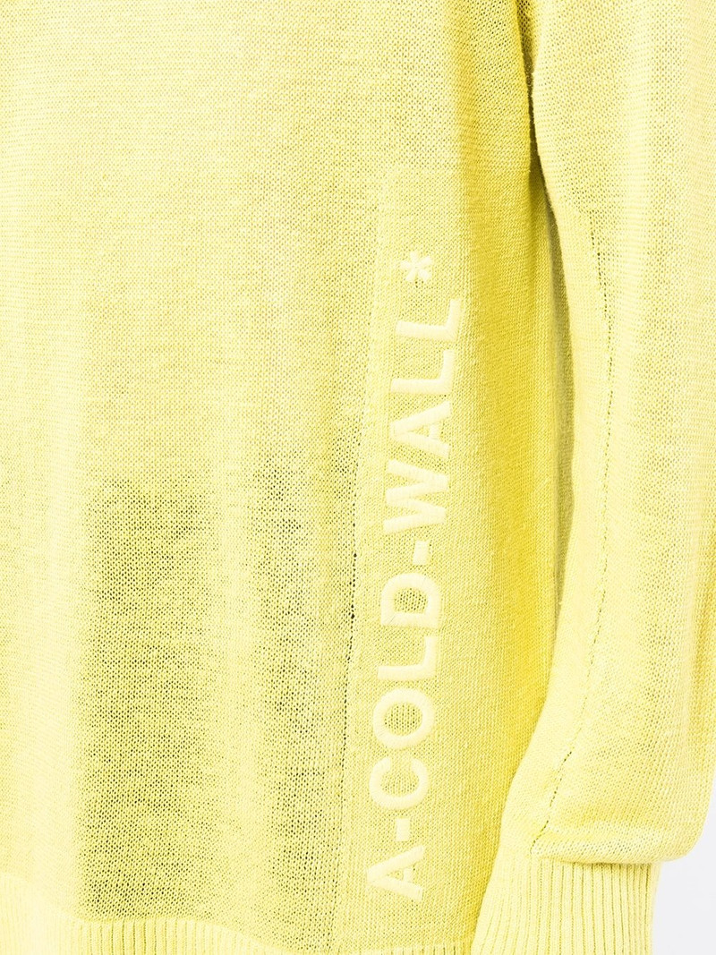 transparency crewneck jumper 5
