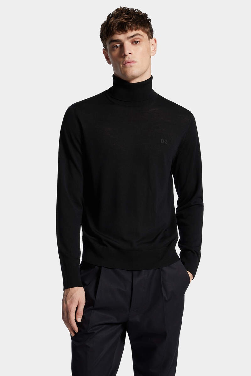D2 WOOL TURTLENECK - 3