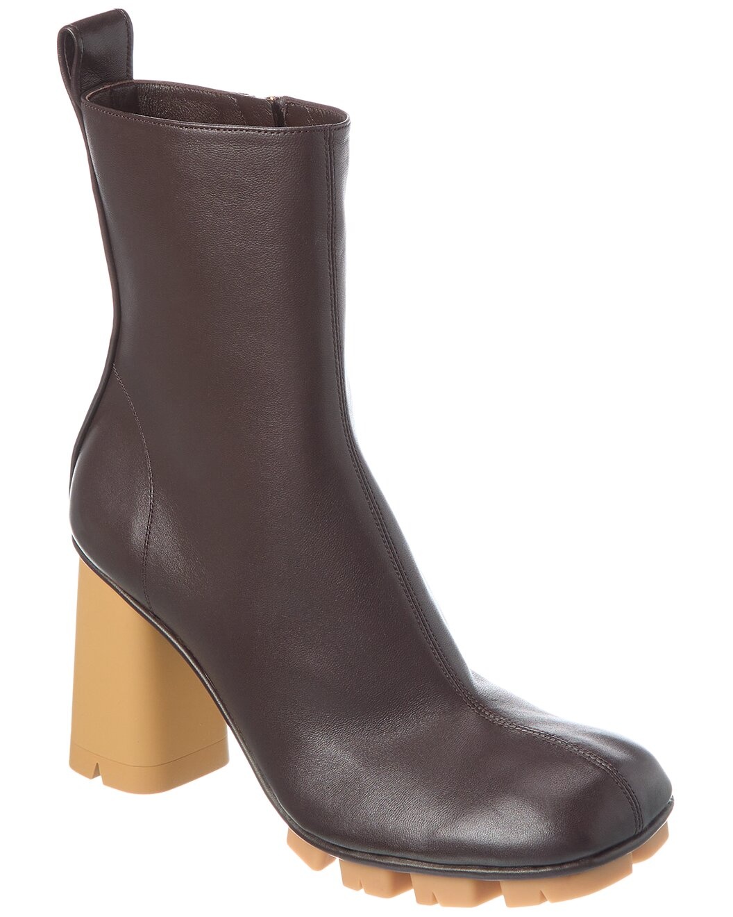 Bottega Veneta Shore Leather Bootie - 1
