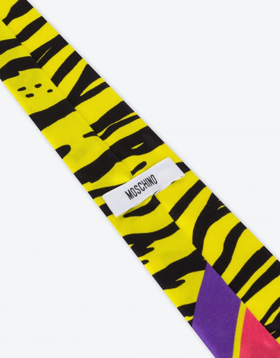 TIGER PRINT TIE - 3