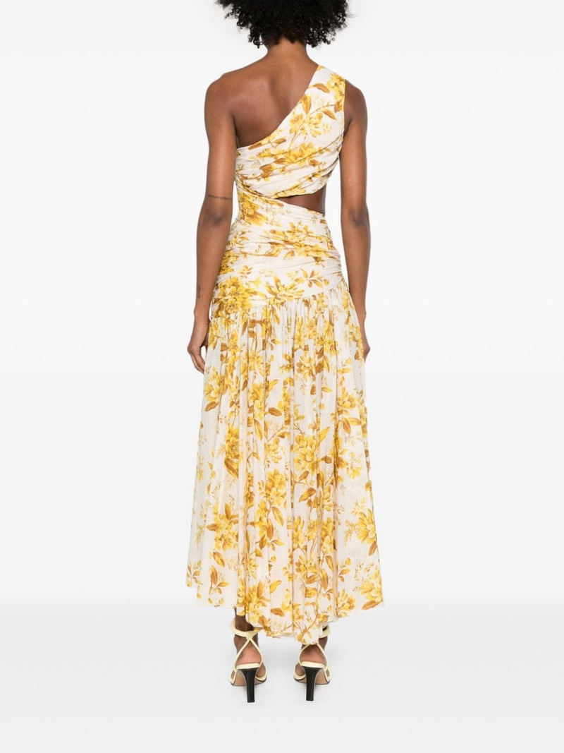 Zimmermann Golden asymmetric maxi dress - 1162DSS245 | REVERSIBLE