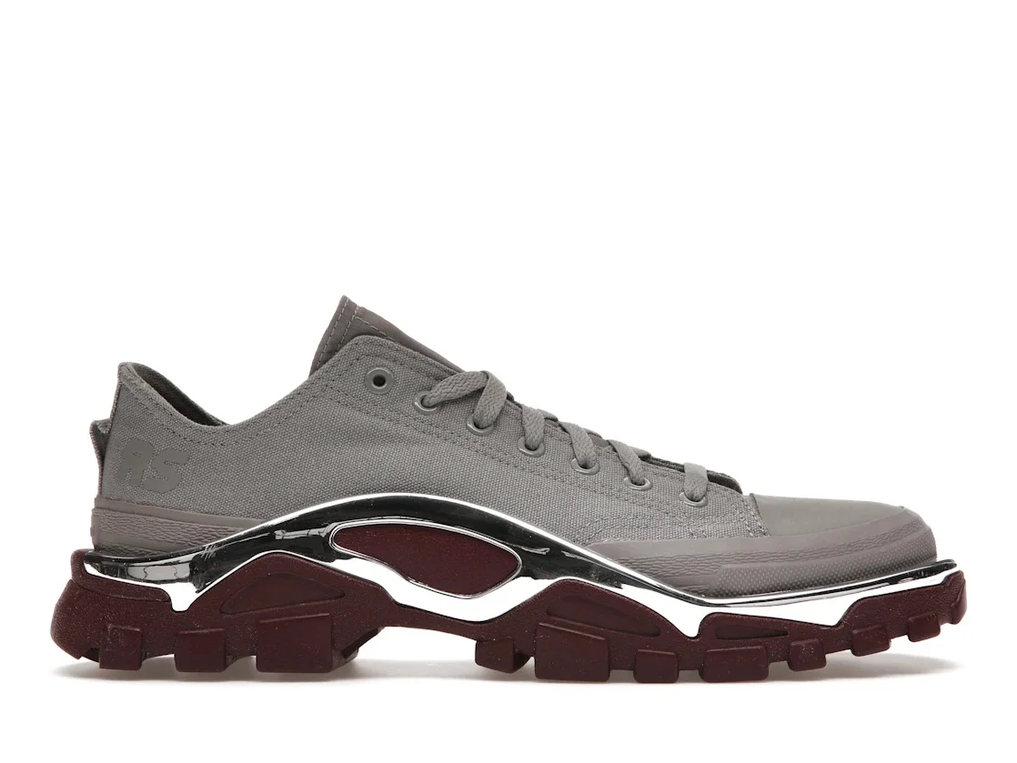 adidas Detroit Runner Raf Simons Grey Maroon - 1