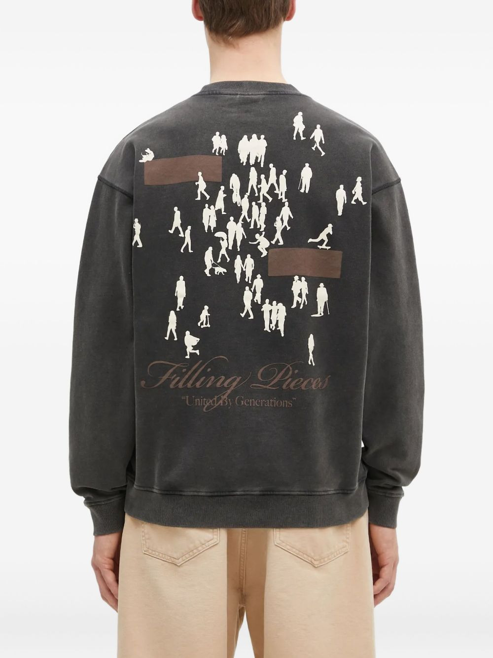crew-neck graphic sweatshirt - 4