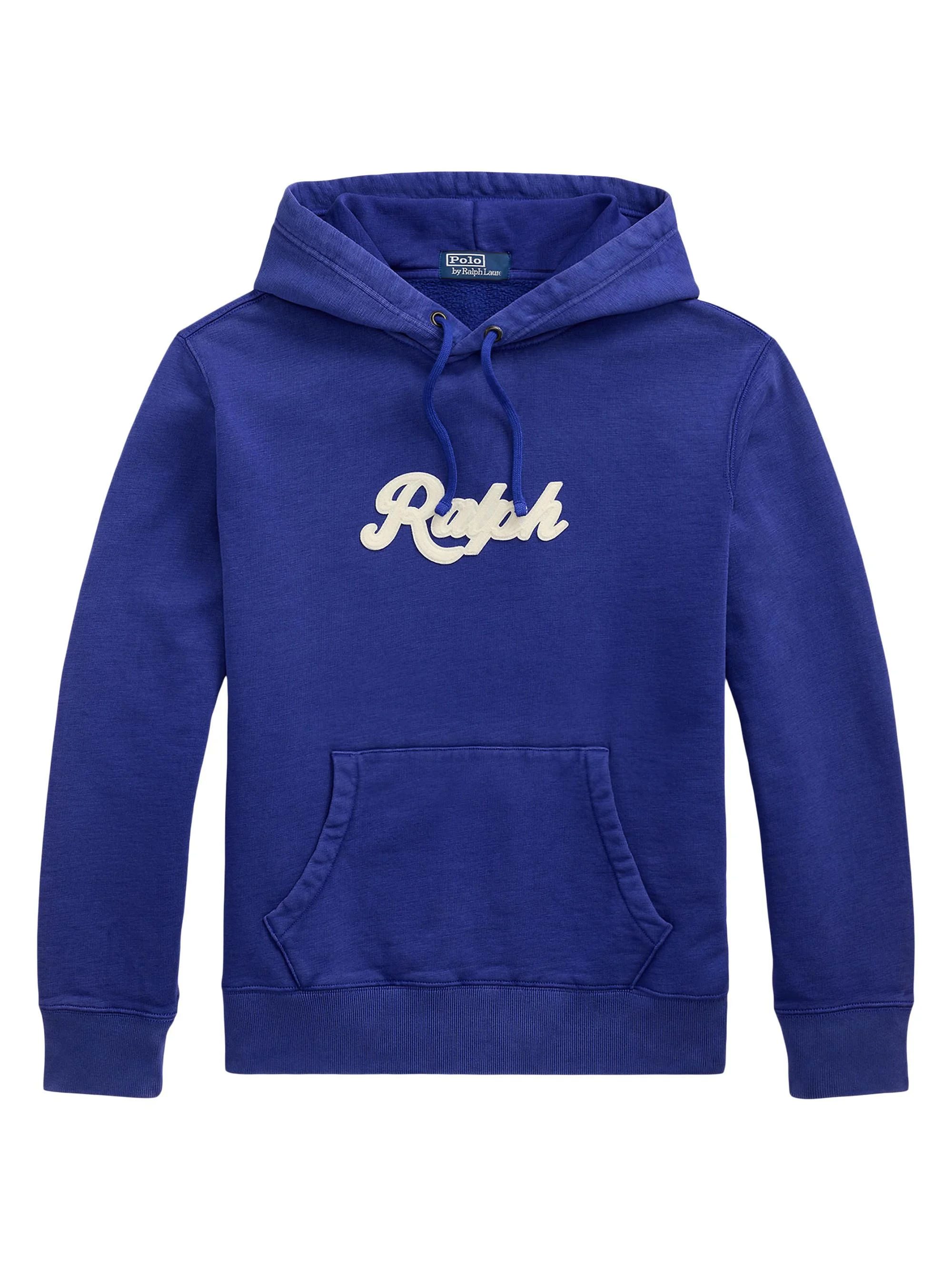 Men's Logo-Embroidered Cotton-Blend Hoodie - Graphic Royal - 1