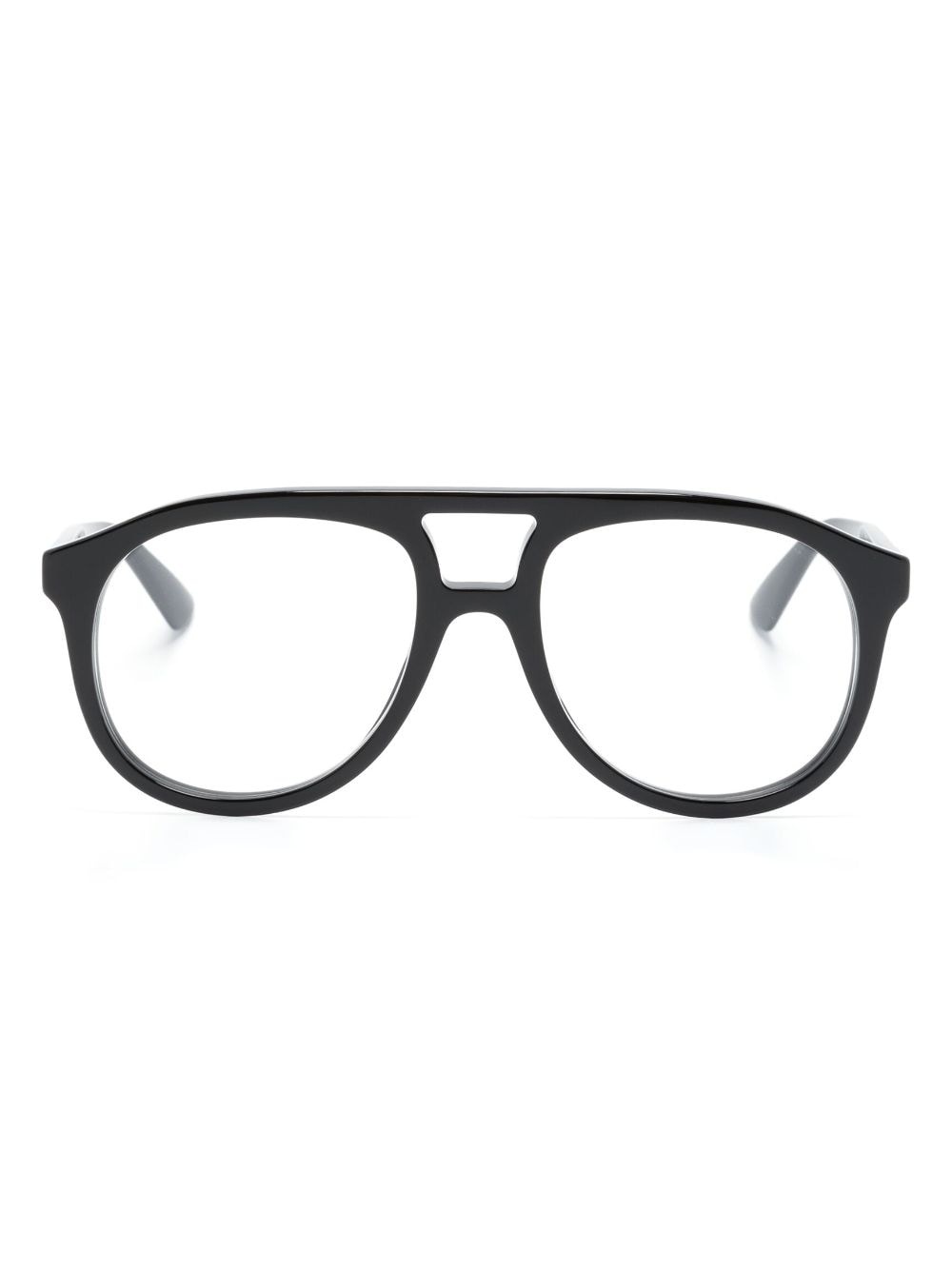 pilot-frame glasses - 1